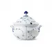 Blue Fluted Plain Tureen with Lid 460 cl 4.86 qt