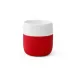 Fluted Contrast Mug 38 cl 12.85 oz Crimson