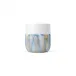 Fluted Contrast Marble Mug, Ocean Mist, 35 cl.