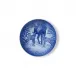 Blue Collectibles Bing & Grøndahl Mother's Day Plate 2025, Cow Moose with Calves, 15 cm