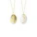 Spring Collection 2025 Egg, Oriole Feathers, 6 cm 2.36", 2 pcs