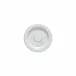 Plano White Dip Dish/Saucer D6'' H1''