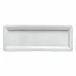 Plano White Rect. Tray 15'' x 5.75'' H1.25''