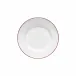 Beja White & Red Salad/Dessert Plate D9'' H1.25''