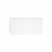 Beja White & Cream Rect. Tray 11.5'' x 6'' H0.75''
