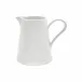 Beja White & Cream Pitcher 8.75'' x 6.5'' H7.75'' | 74 Oz.