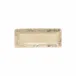 Madeira Cream Rect. Tray 10 3/4" x 4 1/4" H7/8"