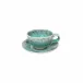 Madeira Blue Tea Cup & Saucer 5.5'' X 4.25'' H2.5'' | 8 Oz. D6.5''