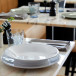 Friso White Dinner Plate D11.25'' H1''