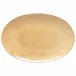 Livia Champagne Oval Platter 17.5'' x 12'' H2''