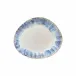 Brisa Ria Blue Oval Dinner Plate/Platter 10.5'' x 9'' H1''