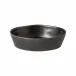 Livia Matte Black Oval Baker 7.25'' x 10'' H2.75''