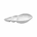 Aparte White Appetizer Dish 16'' x 8'' H3.25''