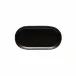 Nótos Latitude Black Oval Tray 7.25'' x 3.5'' H1''