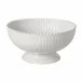 Pearl White Centerpiece D12.75'' H6.25'' | 177.5 Oz.