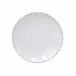 Pearl White Bread Plate D6.75'' H1''