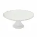 Pearl White Footed Plate D11.25'' H5''