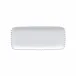 Pearl White Rect. Tray 11.75'' x 5.25'' H1''