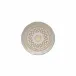 Cristal Nacar Bread Plate D6'' H1''