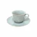 Alentejo Turquoise Tea Cup And Saucer 4.75'' x 3.75'' x 2.75'' | 7 Oz. D6.5''