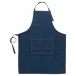 Denim Collection Indigo Denim Apron 38.5'' x 29.5''