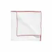 Bella Crimson Napkin 100% Li Overlock 19.75'' x 19.75''