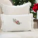 Natale Sprig, Cream (Multi) 13" x 19" Pillow