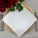 Hemstitch, White 22" Square Napkin