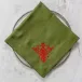 Victorian Evergreen (Red) Large Napkin