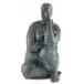 Lady Meditating Bronze Sculpture