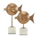 Cici Brass Fish Set of 2