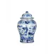 South Sea Blue & White Medium Temple Jar