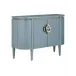 Briallen Blue Demi-Lune Cabinet