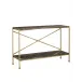 Flying Marble Gold Console Table