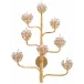 Agave Americana Gold Wall Sconce