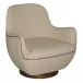 Brene Oatmeal Swivel Chair