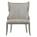 Garson Silver Linen Chair