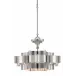 Grand Lotus Silver Small Chandelier