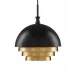 Salviati Large Black & Gold Pendant