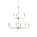 Nottaway Bronze Large Two-Tier Chandelier