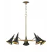 Clarion 5-Light Statement Modern Chandelier