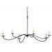 Saxon Black Chandelier