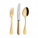 Dona Maria Gold Polished Flatware