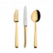 Ergo Gold Polished Dinner Fork 8.3 in (21 cm)