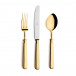 Piccadilly Gold Polished Pastry Fork 5.9 in (15 cm)