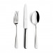 Atlantico Steel Polished 5 pc Set (Dinner Knife, Dinner Fork, Table Spoon, Dessert Fork, Coffee/Tea Spoon)