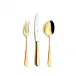 Alcantara Gold Polished Soup Spoon 7 in (17.8 cm)