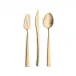 Duna Champagne Matte Serving Spoon 10.4 in (26.4 cm)