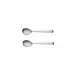 Ergo Steel Matte Salad Serving Set 9.8 in (25 cm)