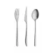 Icon Steel Matte 75 pc Set Special Order (12x: Dinner Knives, Dinner Forks, Table Spoons, Coffee/Tea Spoons, Dessert Knives, Dessert Forks; 1x: Soup Ladle, Serving Spoon, Serving Fork)